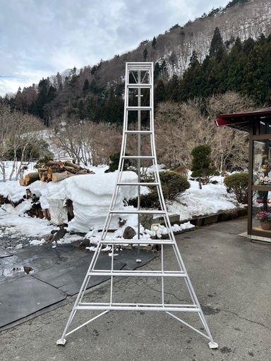 お取引きありがとうございました。アルミ　園芸脚立　10尺