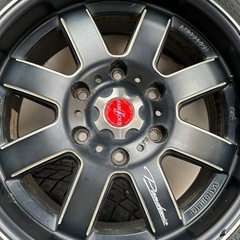 FABULOUS ファブレス パンデミック LM-8  ハイエース 17インチ 6穴139.7  19年製 YOKOHAMA 215/60R17 ハイエース の画像
