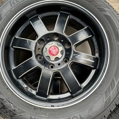 FABULOUS ファブレス パンデミック LM-8  ハイエース 17インチ 6穴139.7  19年製 YOKOHAMA 215/60R17 ハイエース の画像