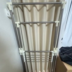 物干し竿　折りたたみ収納
