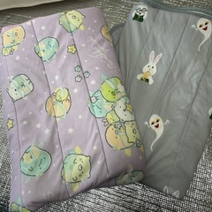 すみっコぐらし　せなけいこ　てんぷらおばけ　シングル　敷きパッド　布団