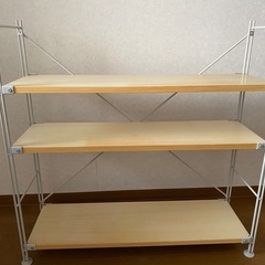 無印良品　パイン材　ラック
