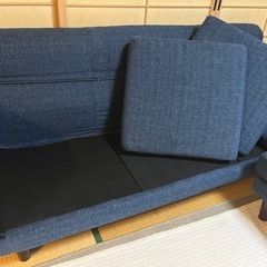 取引中　
インディゴブルー　カウチソファの画像