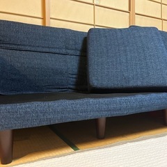 取引中　
インディゴブルー　カウチソファの画像