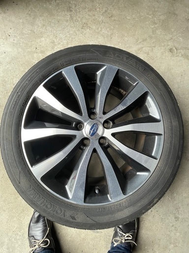 スバル　クロスオーバー7 純正ホイール４本セット