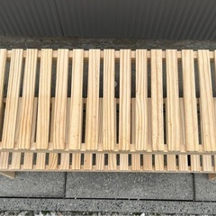 木製　ラックの画像