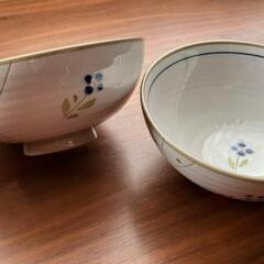 (中古)ペアご飯茶碗