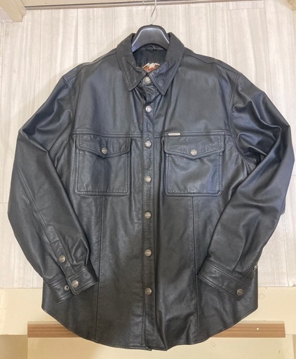 ◆HARLEY-DAVIDSON◆ ハーレーダビッドソン  シングル・ライダース・ジャケット・ 皮シャツ・皮ジャケット・皮ジャン