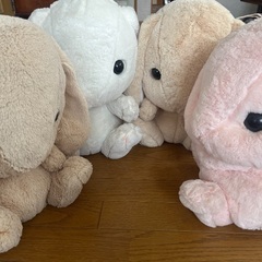 ぽてうさろっぴーぬいぐるみセット