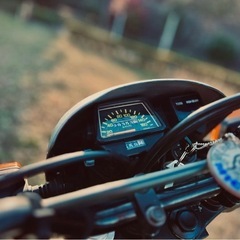 希少車！前後ドラレコ！オフ車　デュアルパーパス　XT400 ヤマハ　　の画像