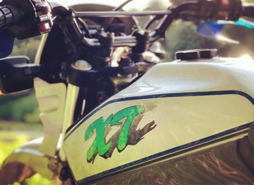 超希少！前後ドラレコ！ヤマハ アルテシア400 XT400 只今XT400再生中