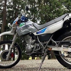 希少車！前後ドラレコ！オフ車　デュアルパーパス　XT400 ヤマハ　　の画像