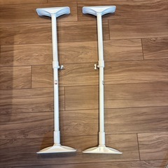 突っ張り棒白　55.5-86.5cm つっぱり棒の画像