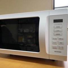 【美品】アイリスオオヤマ　単機能電子レンジ　KMB-F186-W...