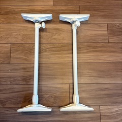 突っ張り棒白 62.8-103.2cm つっぱり棒
