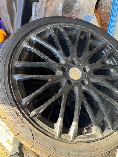 夏タイヤ付アルミ 255-35-20