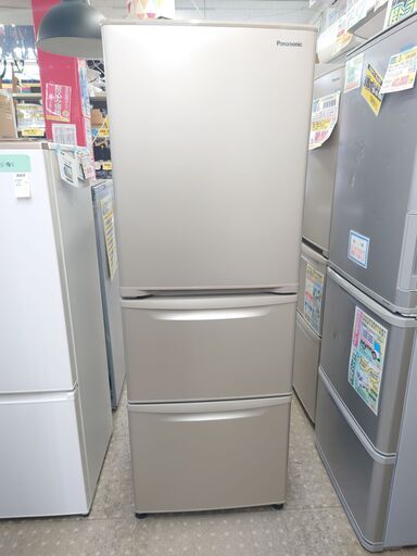 愛品館千葉店安心の分解洗浄済動作保証有りパナソニック 3ドア冷蔵庫 NR-C343CL 2022年製【愛千143】