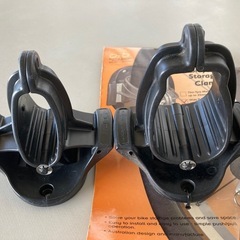 自転車　壁掛け　保管用クランプの画像