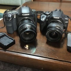 キャノン10D35〜１０５mm付キャノンデジタルＮの2台です