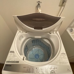 洗濯機　TOSHIBA  AW-5G9の画像