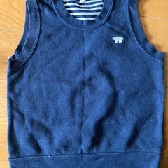 110センチ　スクールベスト2枚セットの画像