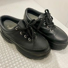 レディース　厚底靴　24.5cm　の画像