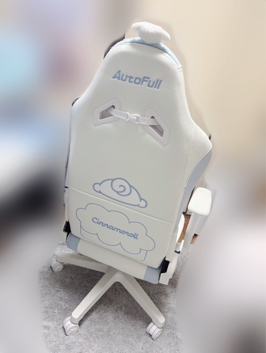 AutoFull(オートフル) シナモロール ゲーミングチェア イス オフィスチェア未使用品
