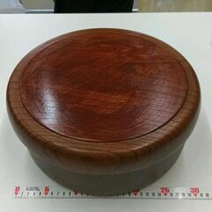 0316-013 【工芸品/木製】茶櫃　欅天然木　無垢　