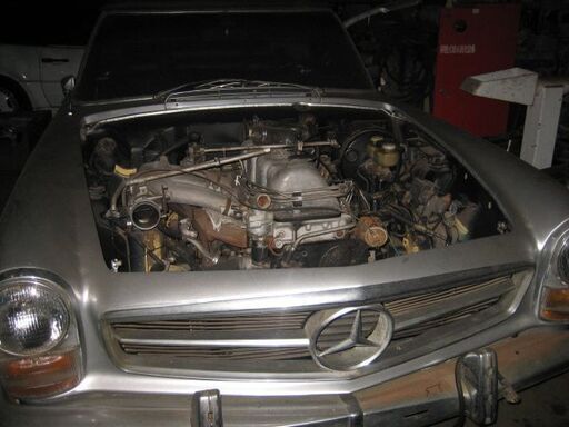 MB-113.280SL部品取り車両一台丸ごと部品取り車外装-内装―エンジン等