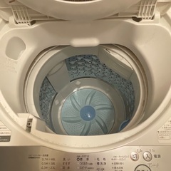 洗濯機　TOSHIBA  AW-5G9の画像