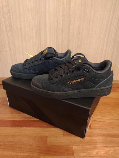 Reebok Club C ﾌﾞﾗｯｸｲｴﾛｰ スニーカー