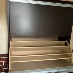 折りたたみコンパクト下駄箱