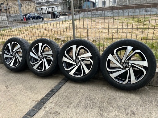トヨタ ライズ 純正 195/60R17 タイヤ ホイール 4本セット トヨタ195/60R17ライズ純正ホイールタイヤ4本セットルーミー