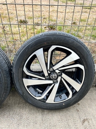 トヨタ ライズ 純正 195/60R17 タイヤ ホイール 4本セット トヨタ195/60R17ライズ純正ホイールタイヤ4本セットルーミー
