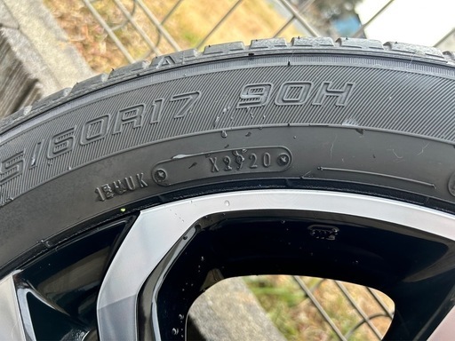 トヨタ ライズ 純正 195/60R17 タイヤ ホイール 4本セット 2024年製 新車外し品】トヨタ ライズ Z 純正 17in 6J +40 PCD100