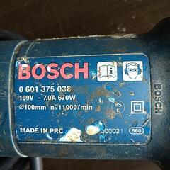 ⚙️ BOSCH　ディスクグラインダーの画像