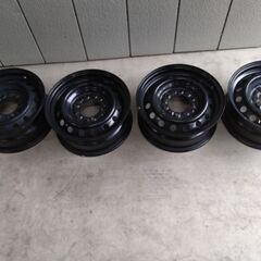 ハイエース新車外し15スチールホイール