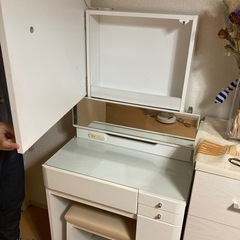 ドレッサー(化粧台) スツール付き