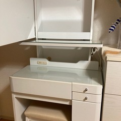 ドレッサー(化粧台) スツール付き