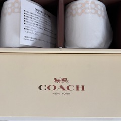 【新品】coach マグカップ　ペアセットの画像