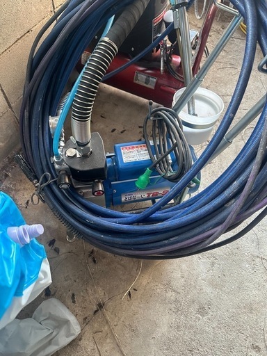 塗装機械圧送ローラー
