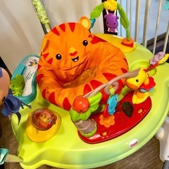 フィッシャープライス　レインフォレスト　ジャンパルー　中古の画像