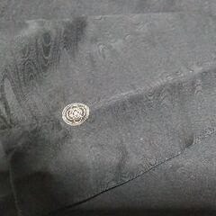 黒羽織（一つ紋あり）の画像