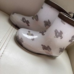 【未使用に近い】フタフタ　長靴　