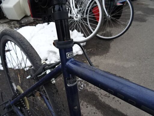 【恵庭】HEAD　クロスバイク　28インチ　７段切り替え　中古品　防犯登録解除済み 恵庭】HEAD クロスバイク 28インチ 7段切り替え 中古品 防犯登録解除済み