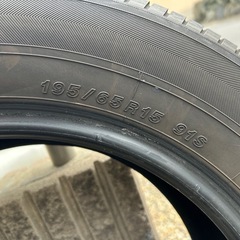 ヨコハマタイヤ　4本　195/65 R15 91S 2020年31週の画像