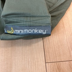 minimonkey ミニモンキー 抱っこひも カーキの画像