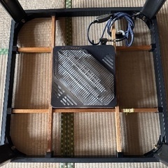 【中古品】まだまだ綺麗✴︎テーブルとしても使える★こたつ★75㎝ × 75㎝の画像