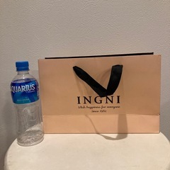 ショッパー　紙袋　INGNIの画像