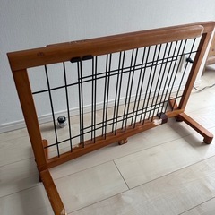 木製　ペットゲート